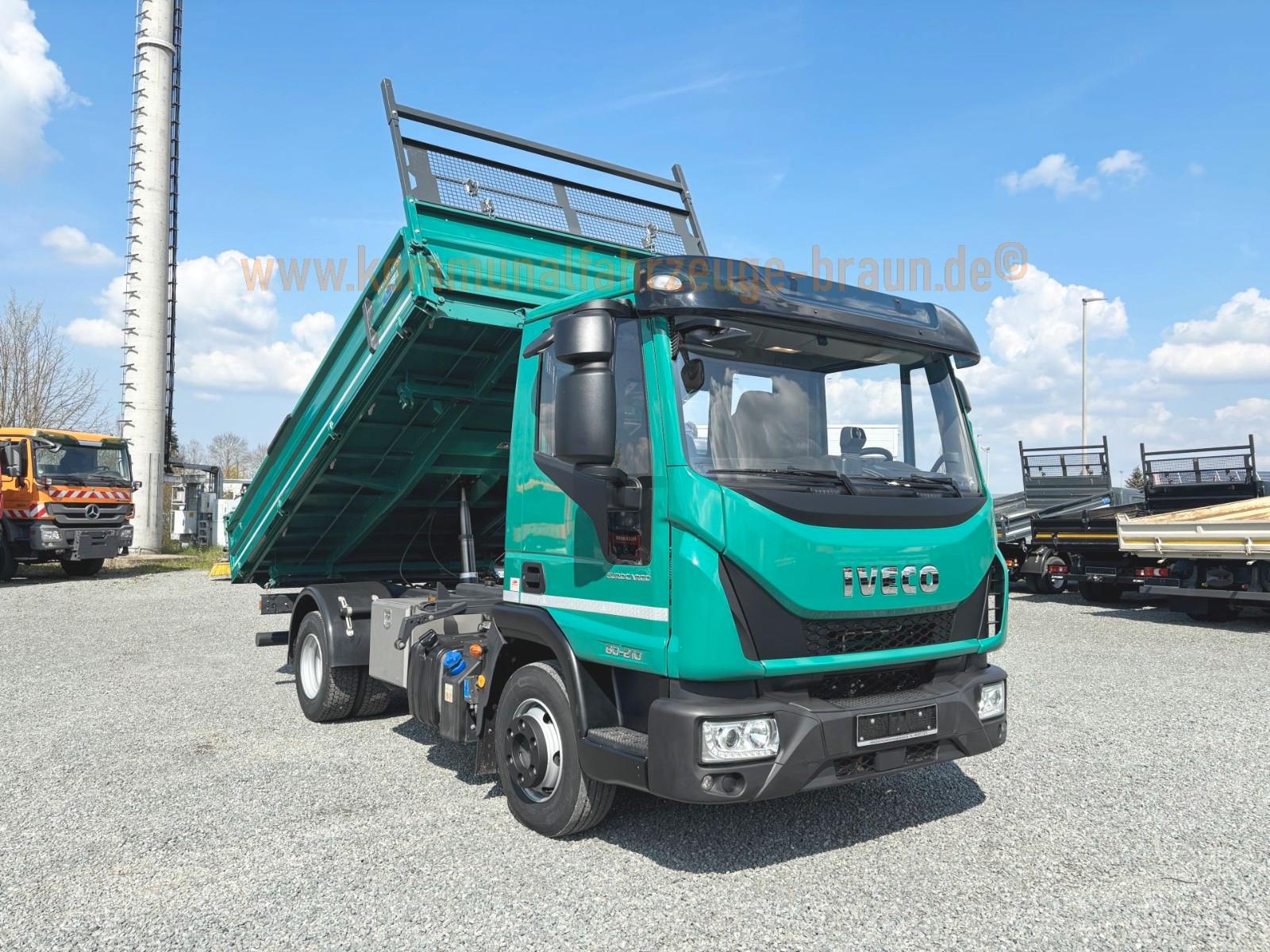 Iveco Eurocargo 80E21*Meiller*2x AHK+Hydrl.*Neuwertig
