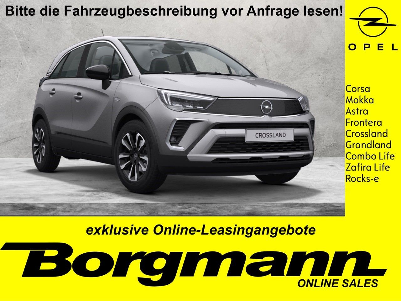 Opel Crossland FINAL ELEGANCE - AUTOMATIK - KOMFORT -