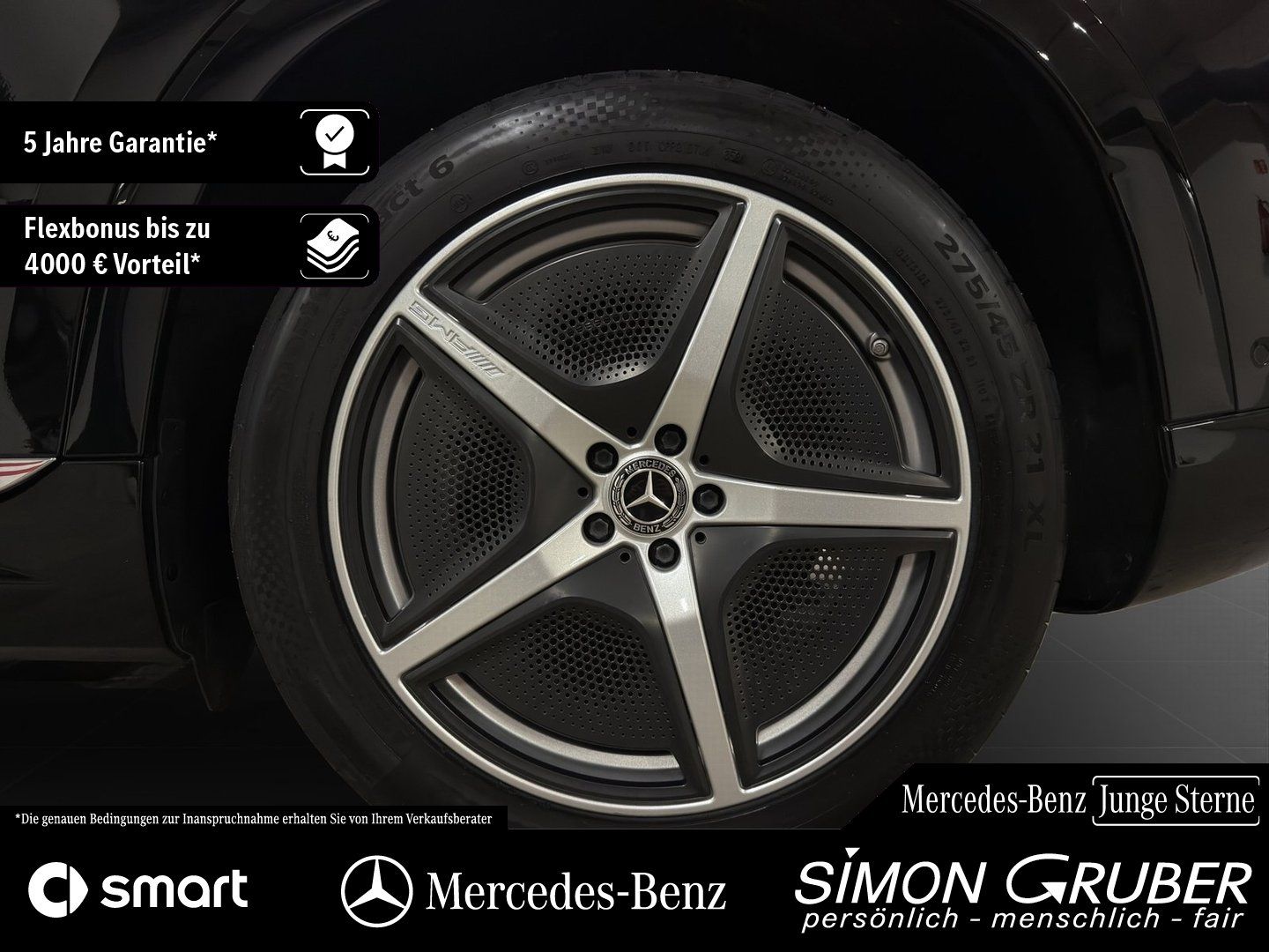 Fahrzeugabbildung Mercedes-Benz EQS 500 4M SUV AMG Pano DigiLight Airmatic 360