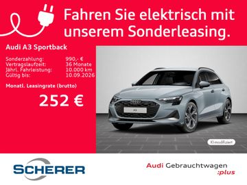 Audi Leasingangebot: Audi A3 Sportback advanced 1.5 TFSI e 150 kW S tronic