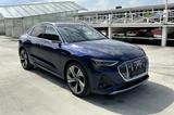 Audi e-tron Sportback 55 quattro S line NP: 126T¤ - blaue Audi e-tron