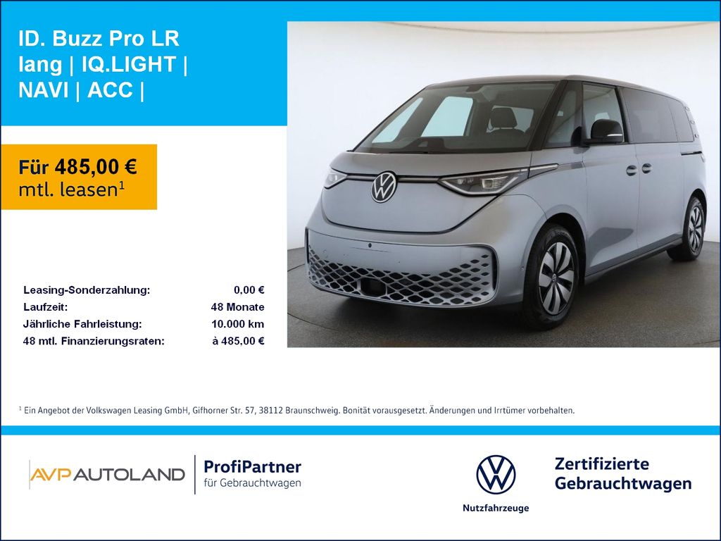 ID. Buzz Pro LR lang | IQ.LIGHT | NAVI | ACC |