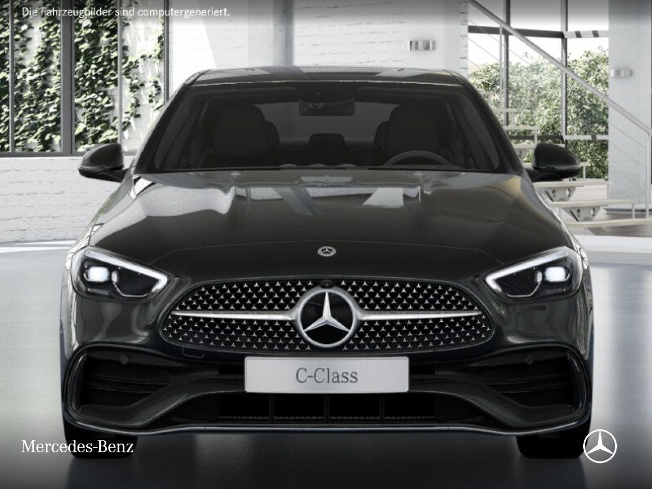 Mercedes-Benz C 180 AMG+360+AHK+LED+19"+TOTW+KEYLESS+9G foto 6