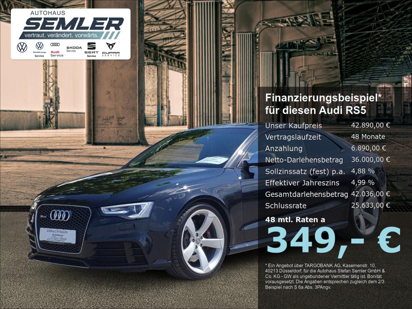 Audi RS5 Coupe 4.2 FSI quattro XEN NAVI PDC