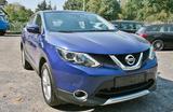 Nissan Qashqai Acenta+Navi+Kamera+PDC+Sitzh.+Allwetter - Nissan Qashqai mit Diesel-Antrieb: Blau