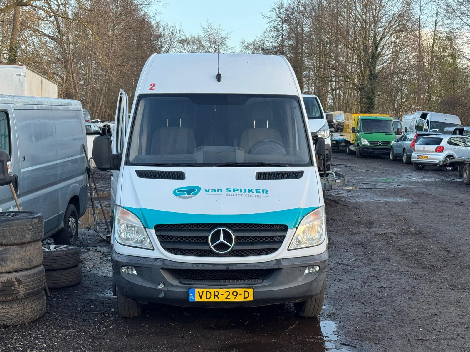 Mercedes-Benz Sprinter 519 3.0 CDI MOTORSCHADE A/C HOOG LANG
