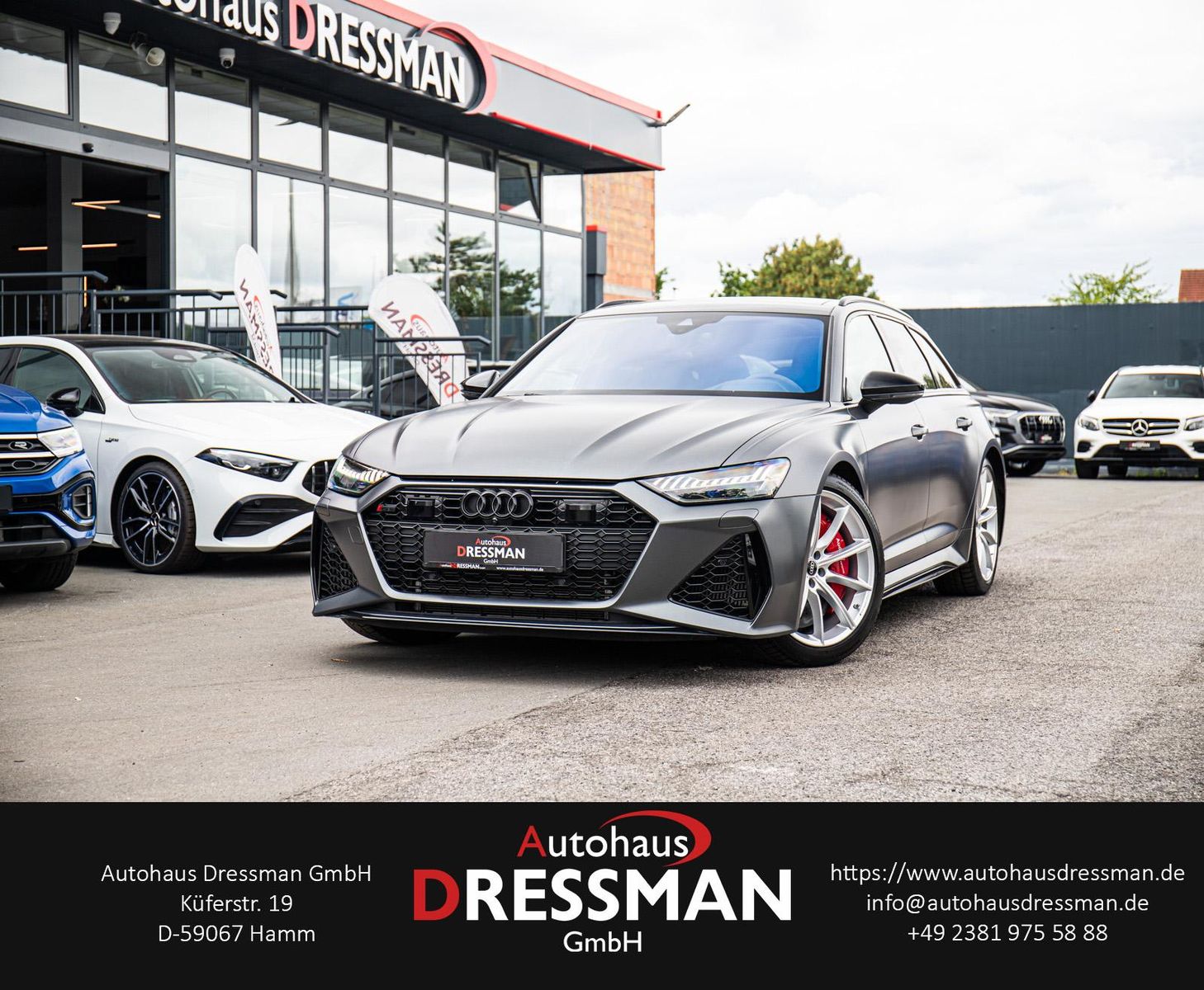 Audi RS6 MATRIX PANO KERAMIK ACC B&O HuD 360° CARBON foto 1
