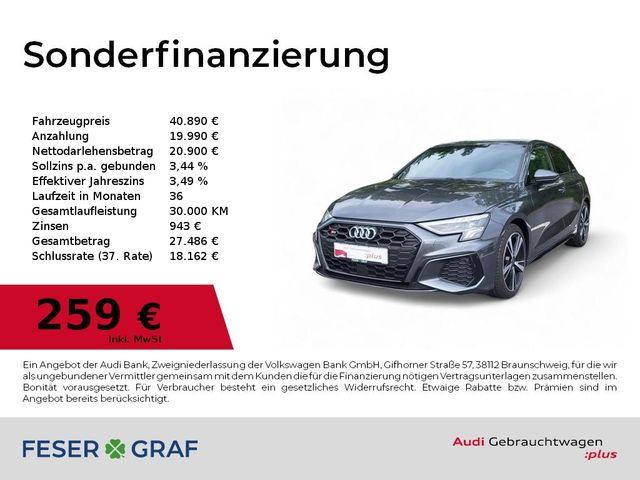 Audi S3 Sportback TFSI S-tronic Kamera/Navi+/VC+/LED+