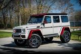 Mercedes-Benz G 500 4x4² V8 Biturbo Top Zustand  - weiße Mercedes-Benz G 500
