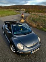 Volkswagen New Beetle Cabrio 1.6 |  Top Zustand  - Volkswagen New Beetle: Grau