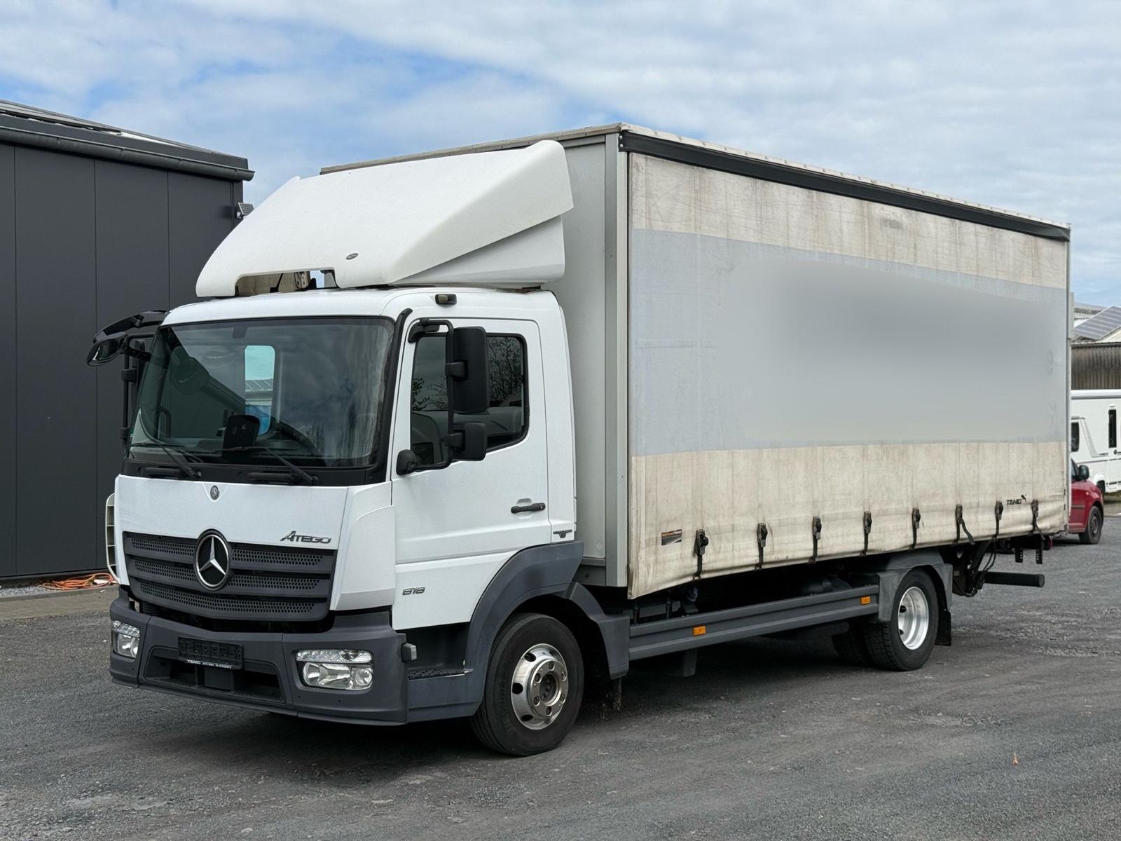 Mercedes-Benz Atego 818 Pritsche/Plane mit LBW *R-Kamera
