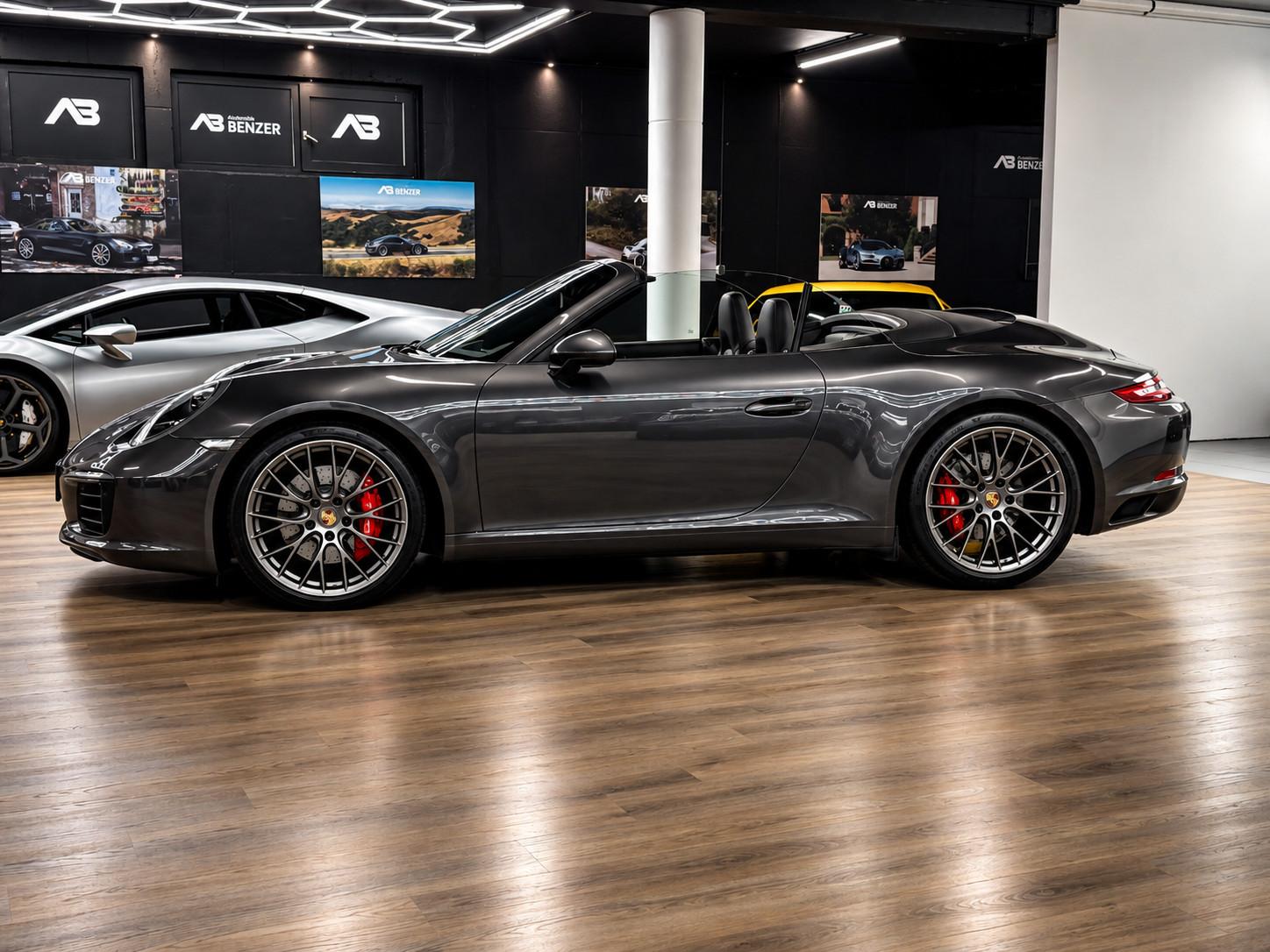 PORSCHE 911 991.2 CARRERA S CABRIOLET / CUIR / PACK SPORT CHRONO