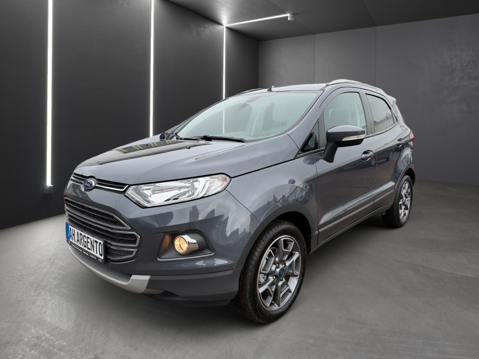 Ford EcoSport Titanium Rie.NEU + LEDER = TOP +TÜV  !