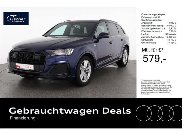 Audi Q7 50 TDI qua. S line S Tip. AHK/Matrix/P-Dach