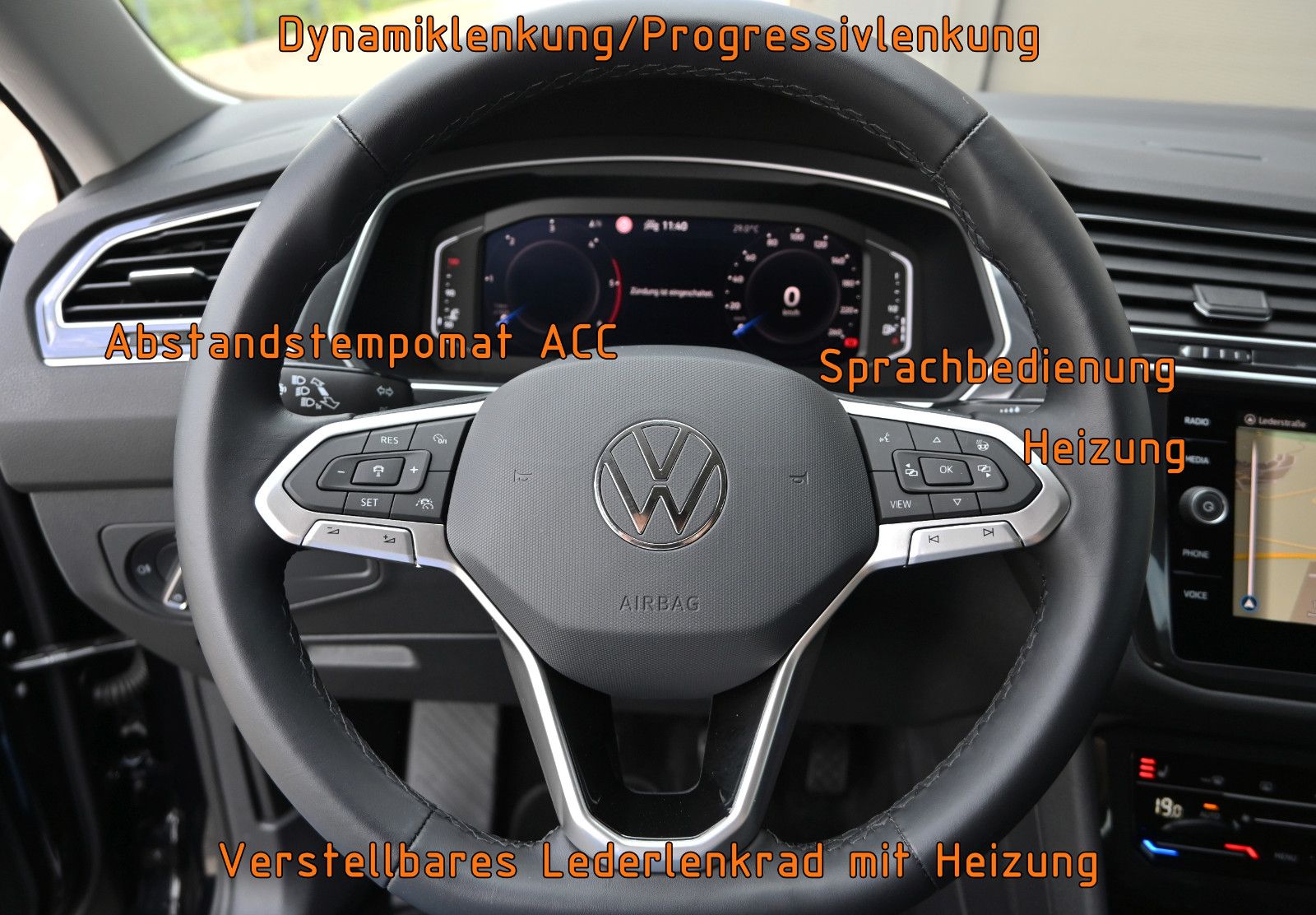 Fahrzeugabbildung Volkswagen Tiguan Allspace 2.0 TDI °ACC°AHK°STANDHEIZ°360°