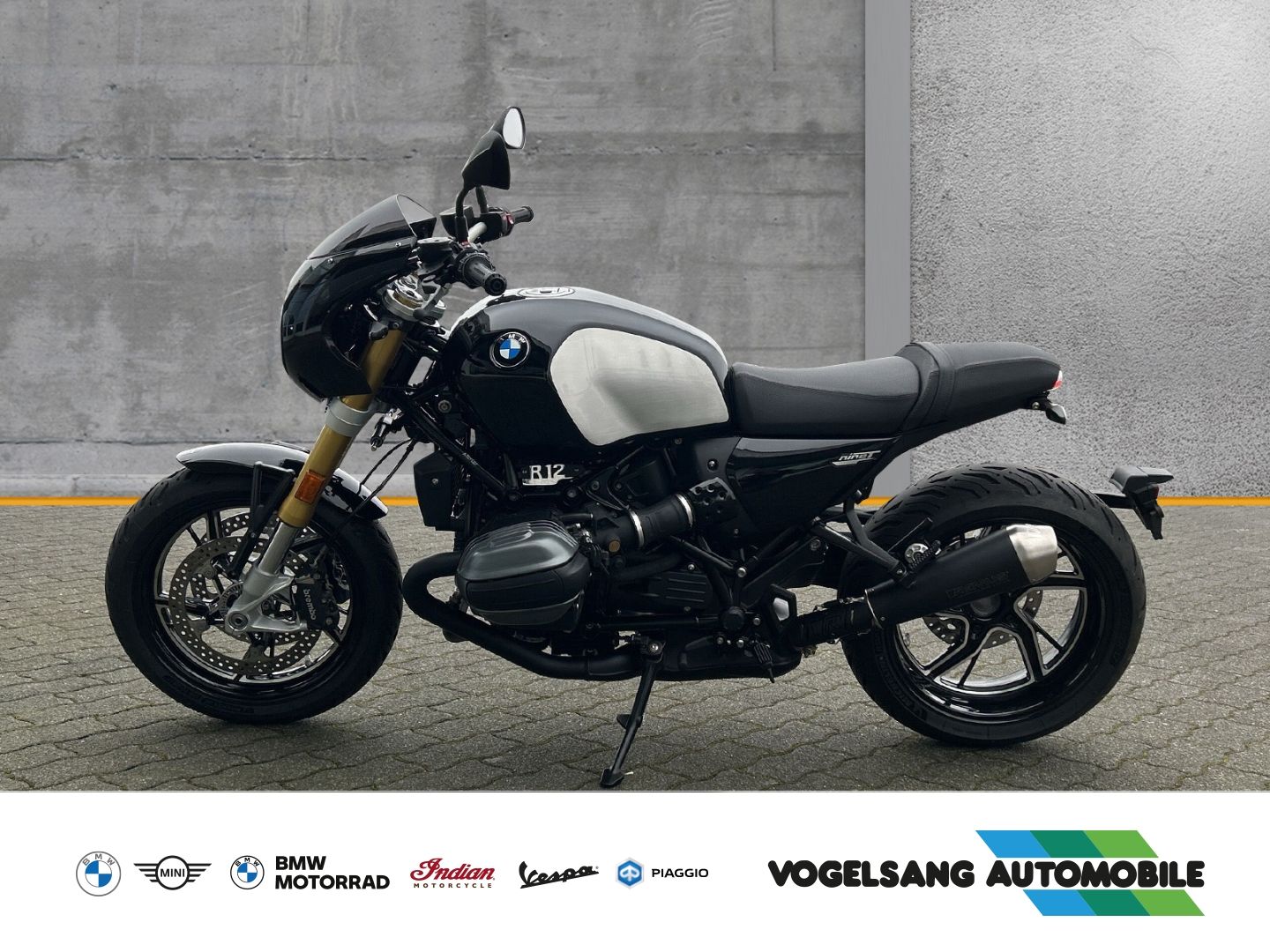 Fahrzeugabbildung BMW R nineT 12 SONDERMODELL BLACK-LINE, Heckumbau, R