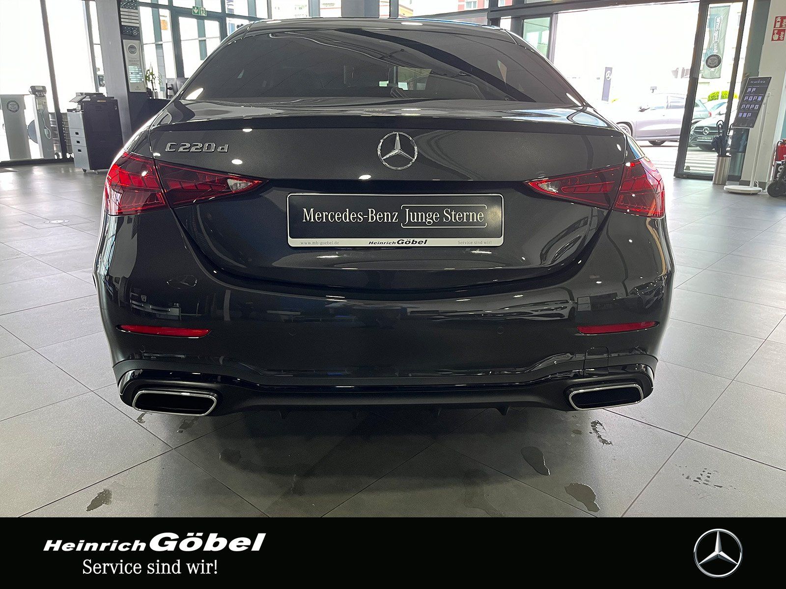 Fahrzeugabbildung Mercedes-Benz C 220 d Edition AMG Line (EURO 6e)