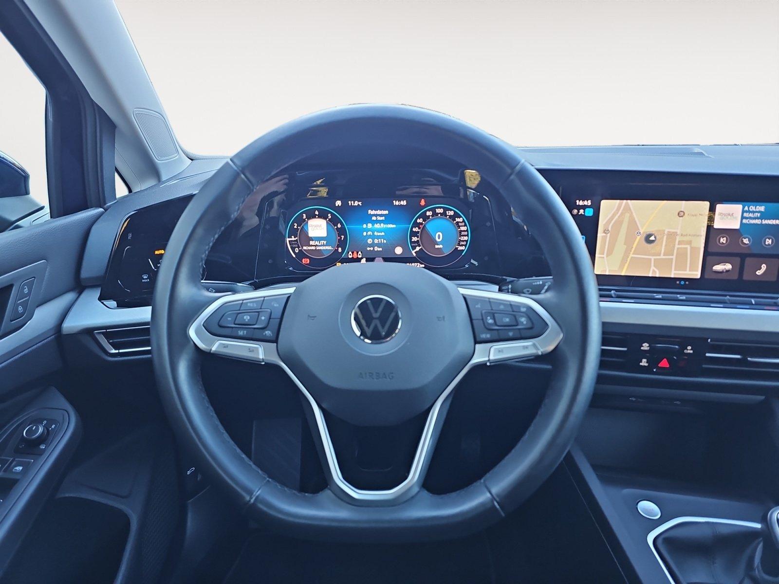 Volkswagen Golf VIII 1.5 TSI Life LED APP Connect NAVI, миниатюра 12