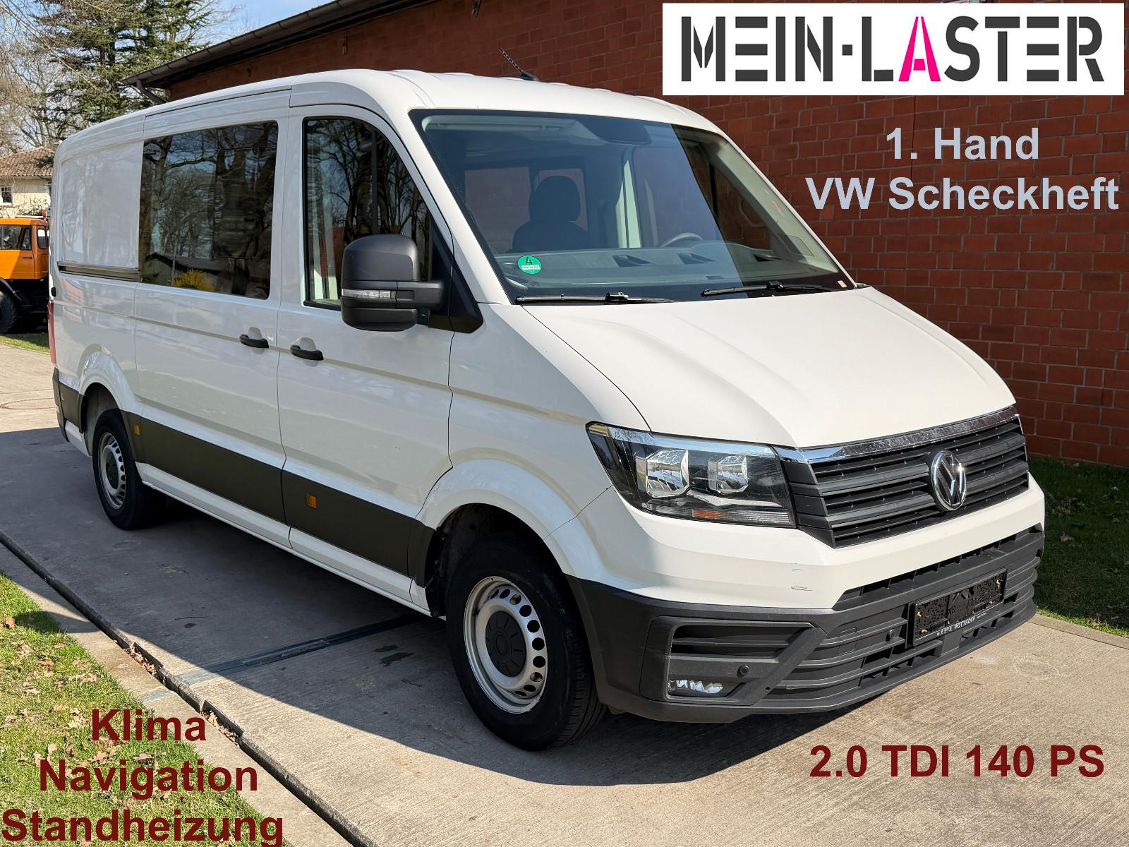 Volkswagen Crafter Plus 5 Sitzer NAVI Standhzg Klima