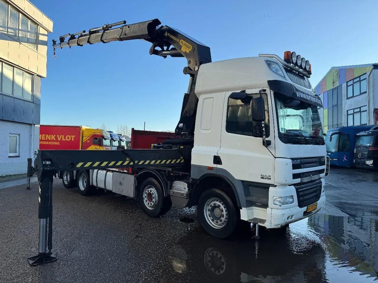 DAF CF 85.410 8X2 EURO 5 PALFINGER PK 62002 + REMOTE