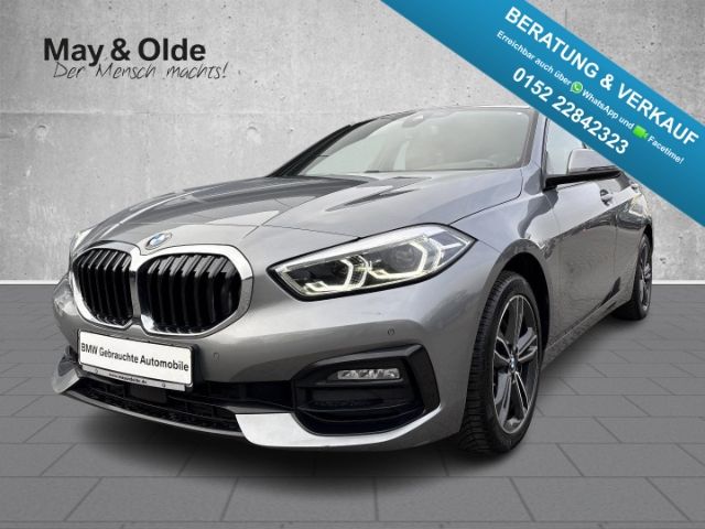 BMW 118 d Sport Line AHK Navi LED T-Leder PA SHZ