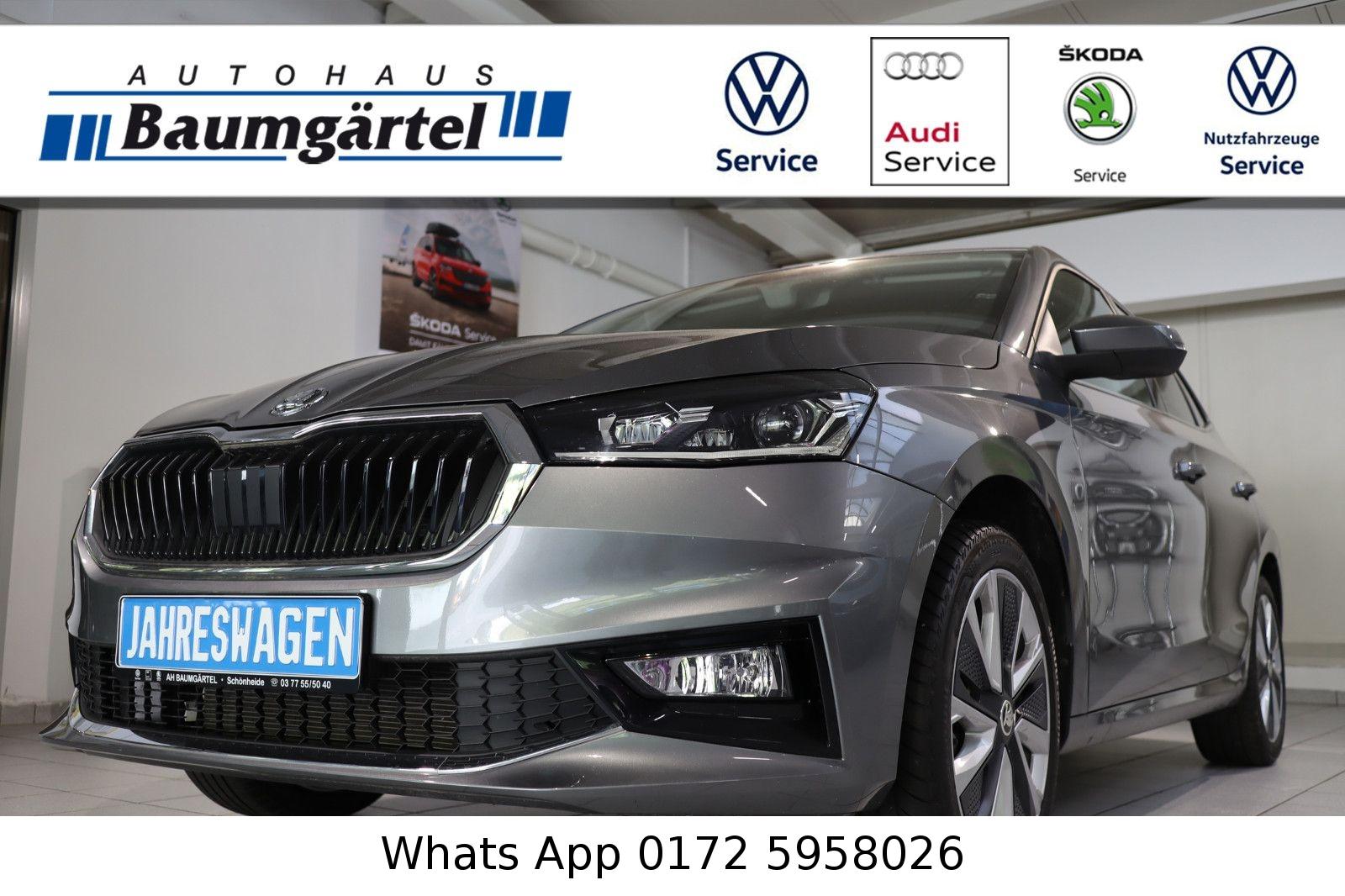 Skoda Fabia STYLE*LED*PDC*NAVIüb.APP*ALU*5J.GARANTIE