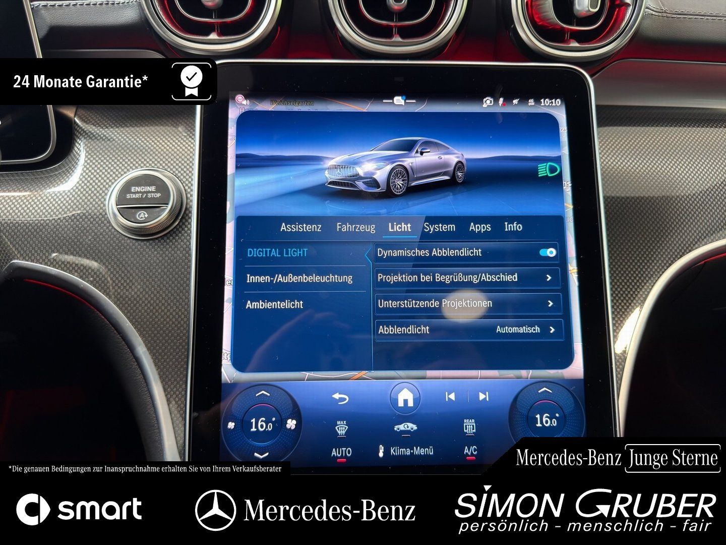 Fahrzeugabbildung Mercedes-Benz CLE 53 4M+ Coupe Perfo Sitz Pano Burm HUD RSound