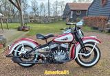 Harley-Davidson WLA CIVIL 1942 - HARLEY-DAVIDSON WLA