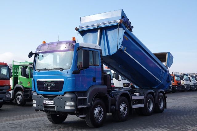 MAN TGS 35.440 / 8x4 / WYWROTKA / TYLNOZSYP / HYDROK