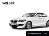 BMW 230i Coupe Aut. Sport Line Navi St&Go RFK HiFi - weiße BMW 230