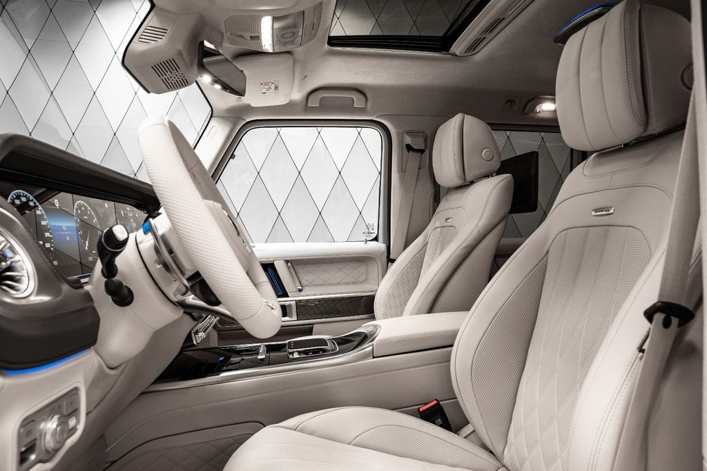 G 63 AMG BRABUS G700 MATT BLUE/BEIGE CARBON FULL - Bild 14