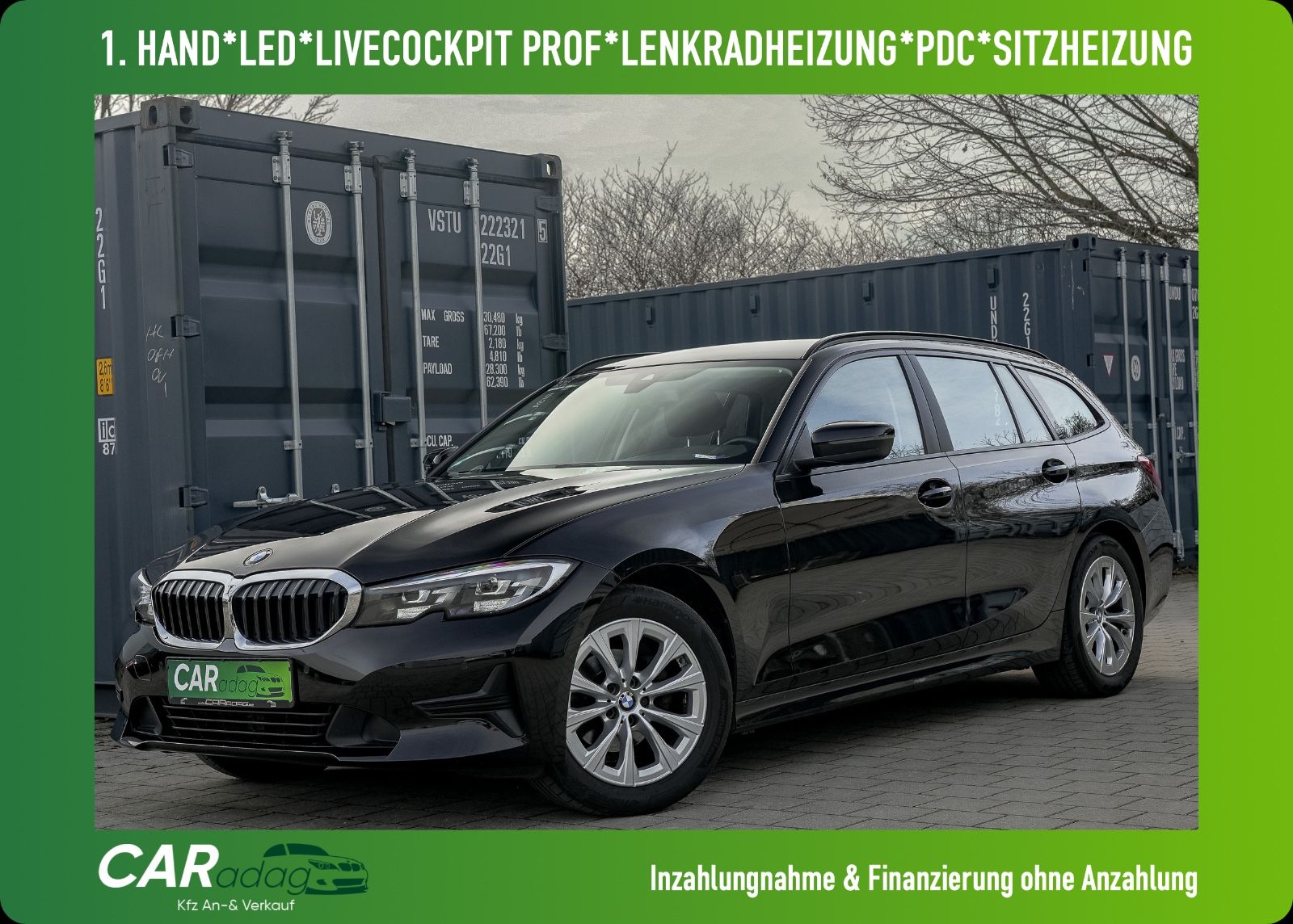 Bmw 318 g21 318d*AUT*LED*LENKRADHEIZ*LIVECOCK*PDC*
