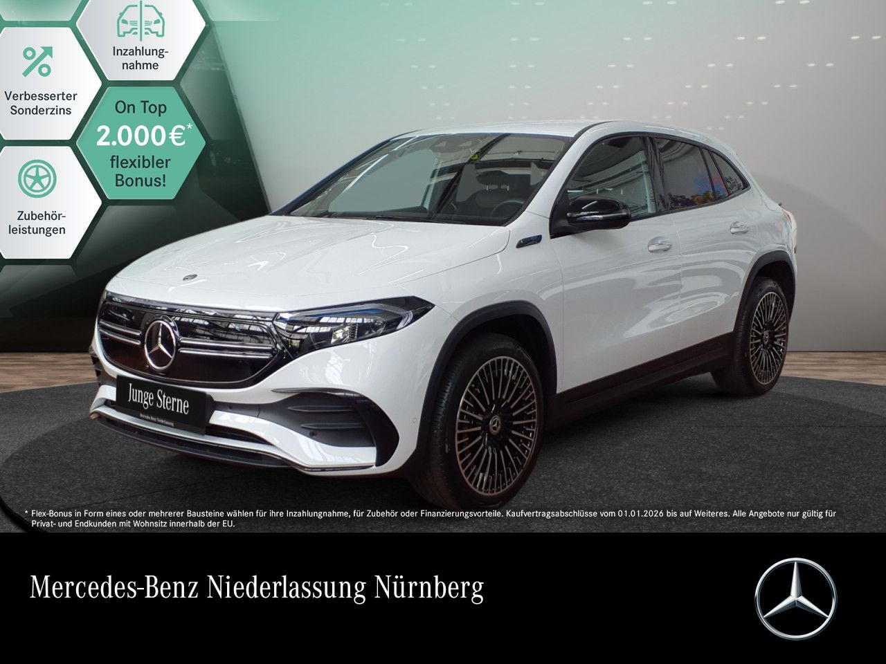 MERCEDES-BENZ EQA 250+ AMG Adv+/Night/Distr/LED/Sound/Kamera
