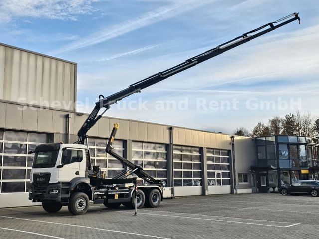 MAN TGS 33.480 Abrollkipper HYVA 20-47 FASSI 185-6