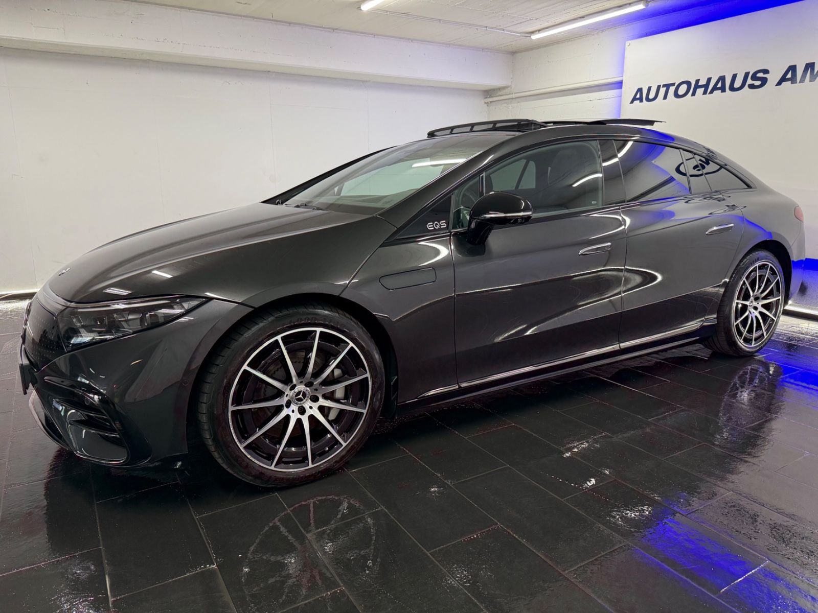 Mercedes-Benz EQS 450 4M AMG ACC PANO MASSAGE 360° HUD VIRTUAL imagem 3
