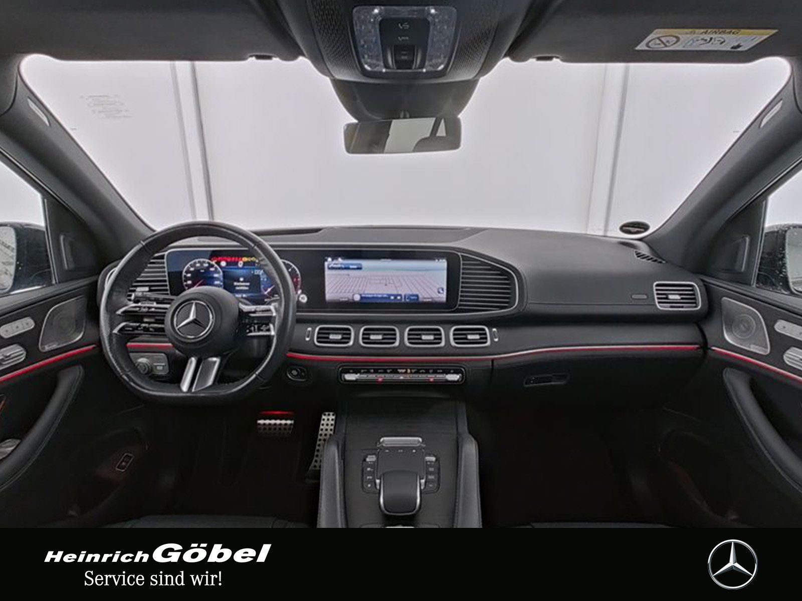 Fahrzeugabbildung Mercedes-Benz GLE 450 d 4M AMG+AHK+PANO+BURMESTER+360°+HUD+FAP