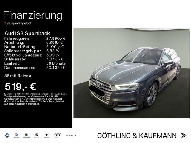 Audi S3 Sportback 2.0 TFSI qu S tro*LED*Virtual*Navi+