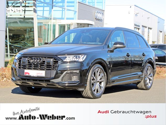 Audi Q7 55TFSI qu S LINE BLACK PANO AHK HuD 360° LUFT