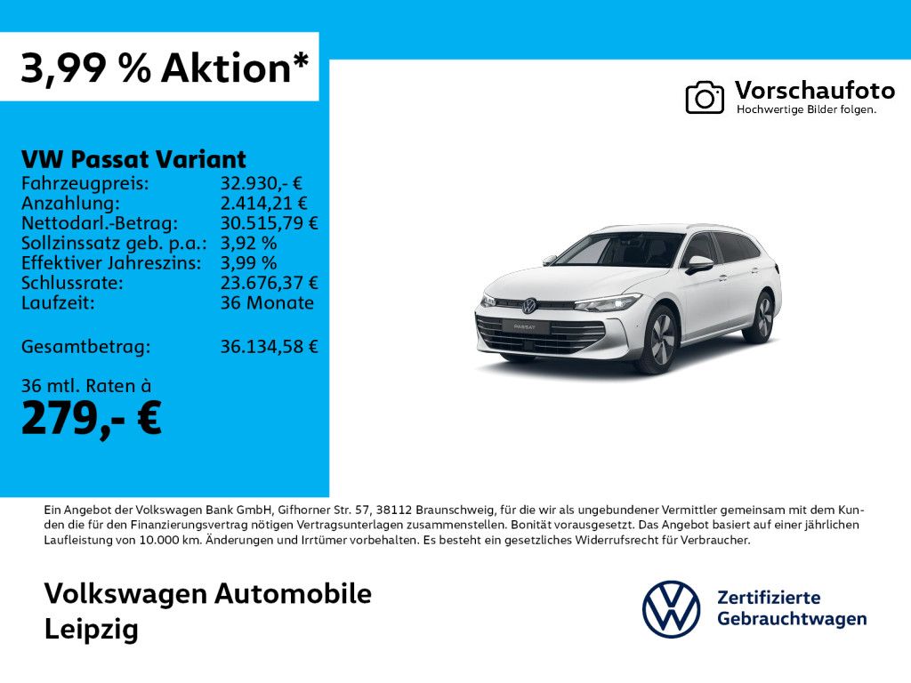 Image of Volkswagen Passat Variant