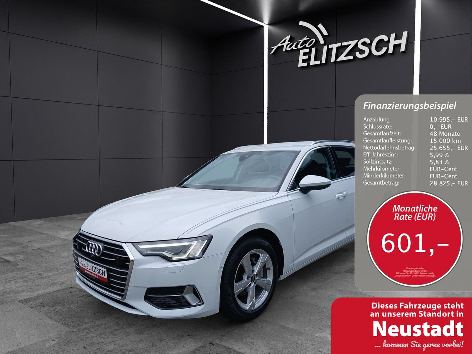 Fahrzeugabbildung Audi A6 Avant TDI sport Matrix Navi ACC Sound