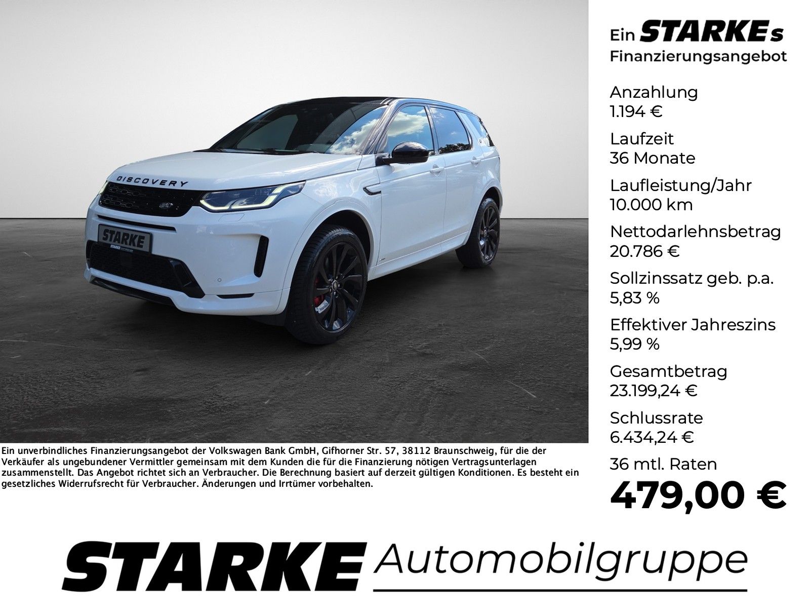 Land Rover Discovery Sport R-Dynamic SE AWD LED Pano Leder 
