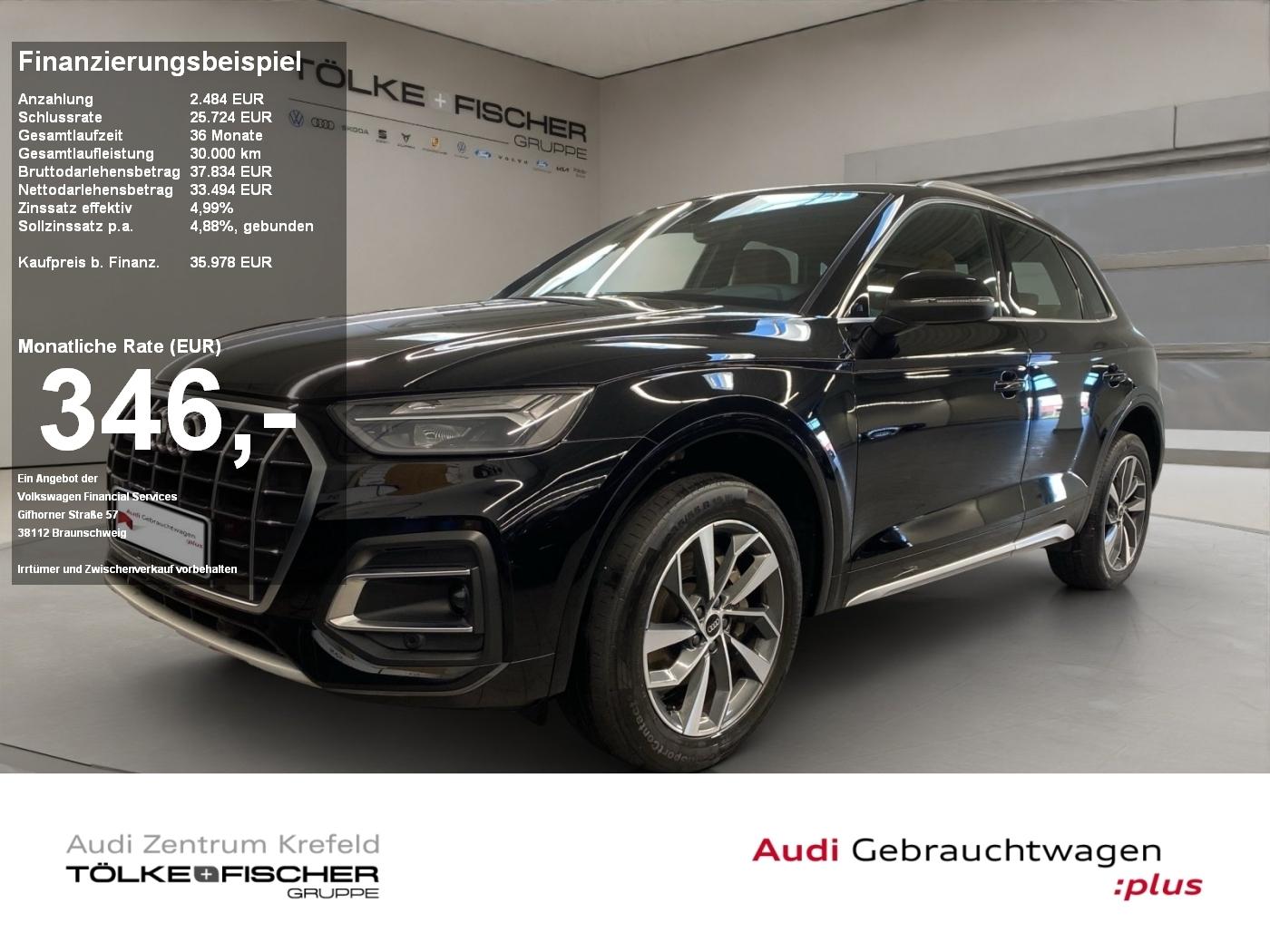 Audi Q5 40 2.0 TDI quattro advanced AHK AUT Kam. Navi