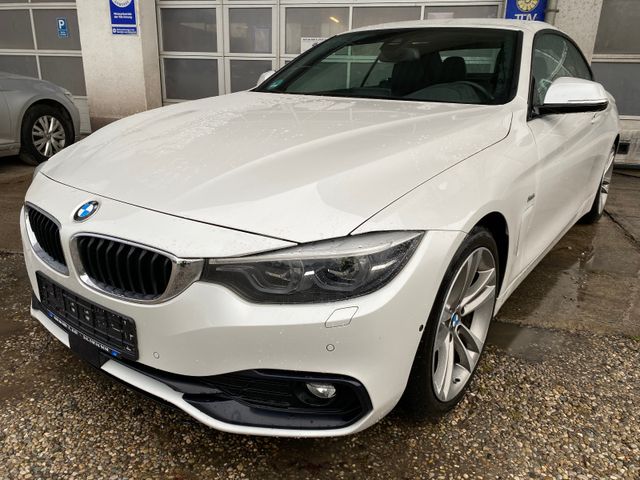 BMW 420d Cabrio Sport/Vollausst/Sportaut/Navi Prof/