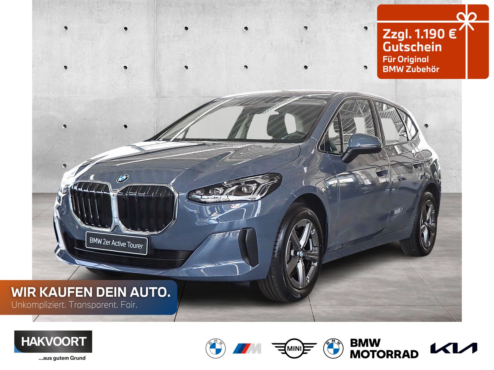 BMW 220i "Active Tourer" Garantie bis 01/2030, Anhän