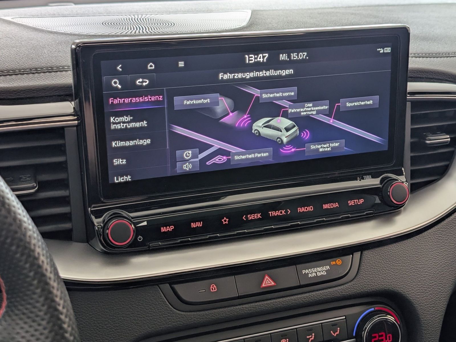 KIA pro_cee'd ProCeed 1.6 T-GDI GT DCT Glasdach Komfort – Bild 26