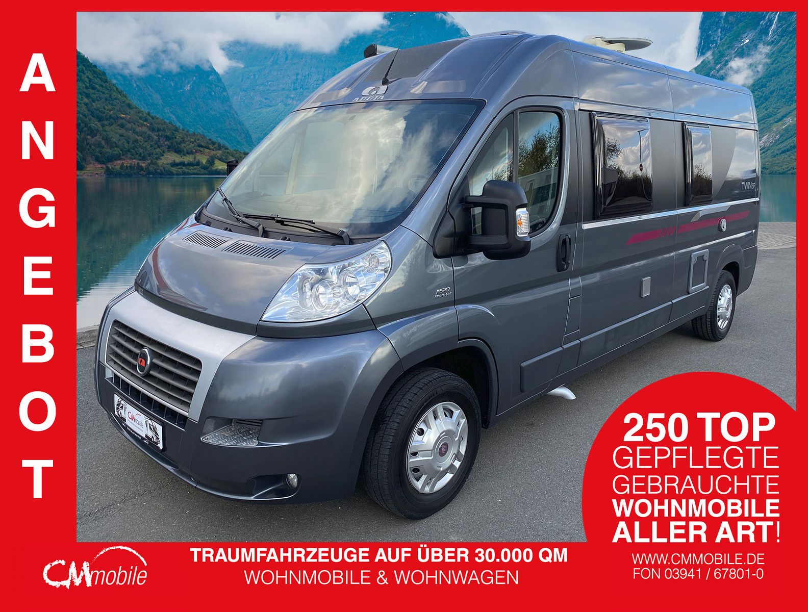 Adria
 Twin 600 SP - Sehr gepflegt -
