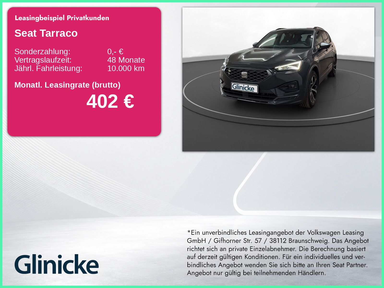 Seat Tarraco 1.4 eHybrid FR AHK Pano LED LM 19" Navi 