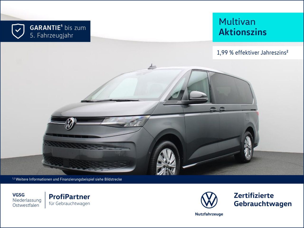 Volkswagen Multivan Lang AHK ACC 7-Sitzer Vis-a-Vis Navi