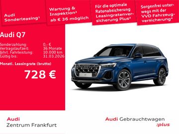 Audi Leasingangebot: Audi Q7 55 TFSI quattro tiptronic S line Matrix-LED a