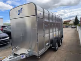 Ifor Williams TA510 14x7 Schafdeck+ 2 Deck + Vieh - Ifor Williams LKWs